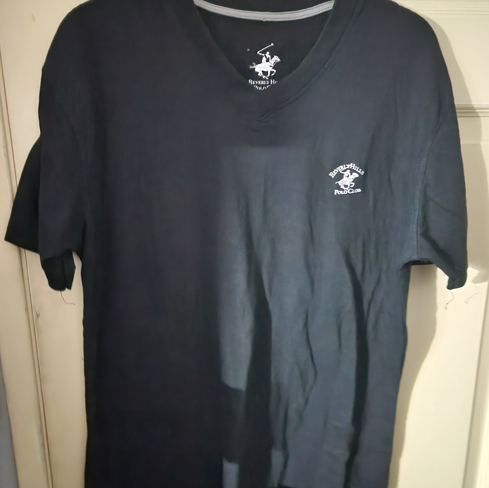 Beverly Hills Polo Club Black Men's Shirt, Size M
